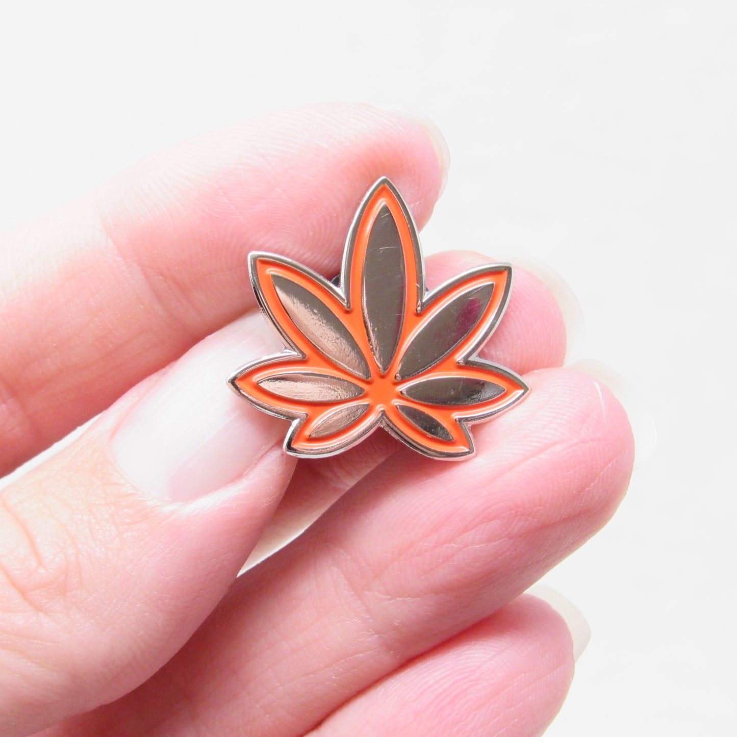 **Free with any purchase over $20** MISFIT Marijuana Leaf Enamel Pins - limit 1 per customer