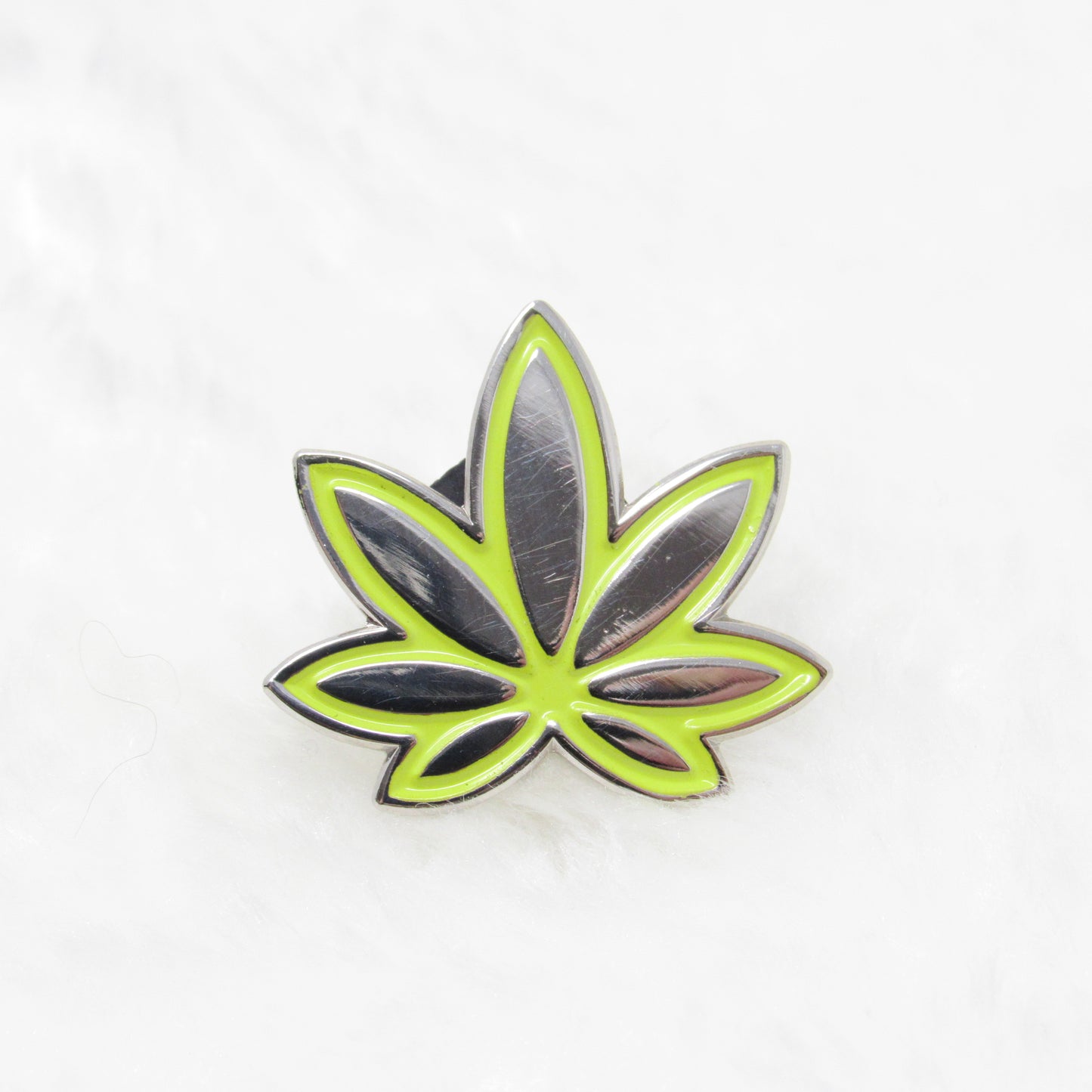 **Free with any purchase over $20** MISFIT Marijuana Leaf Enamel Pins - limit 1 per customer