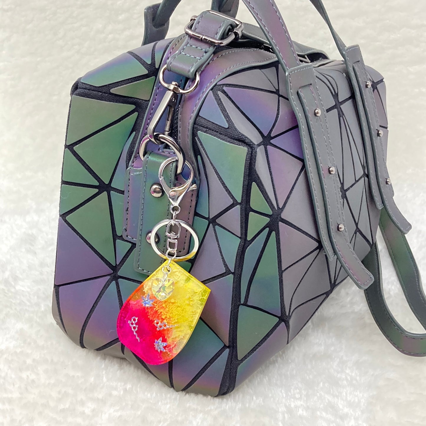 **Free with any purchase over $60** MISFIT Resin and handmade confetti keychains - limit 1 per customer