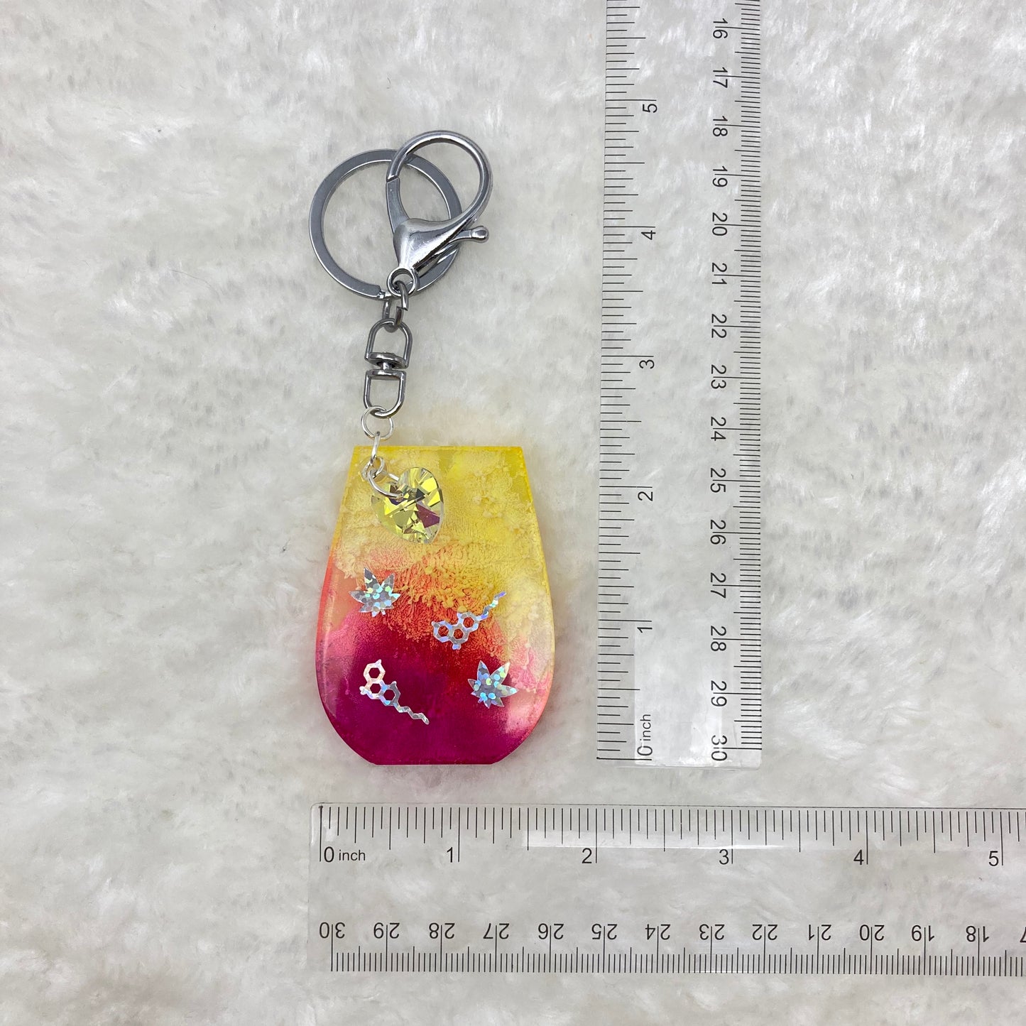 **Free with any purchase over $60** MISFIT Resin and handmade confetti keychains - limit 1 per customer