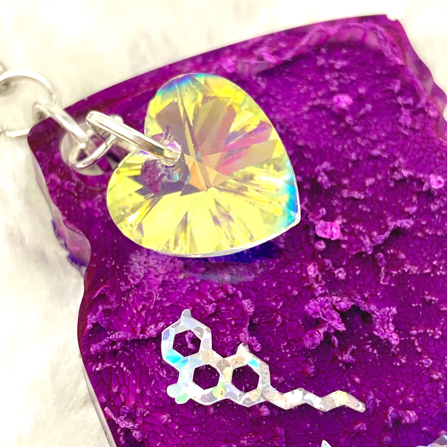 **Free with any purchase over $60** MISFIT Resin and handmade confetti keychains - limit 1 per customer