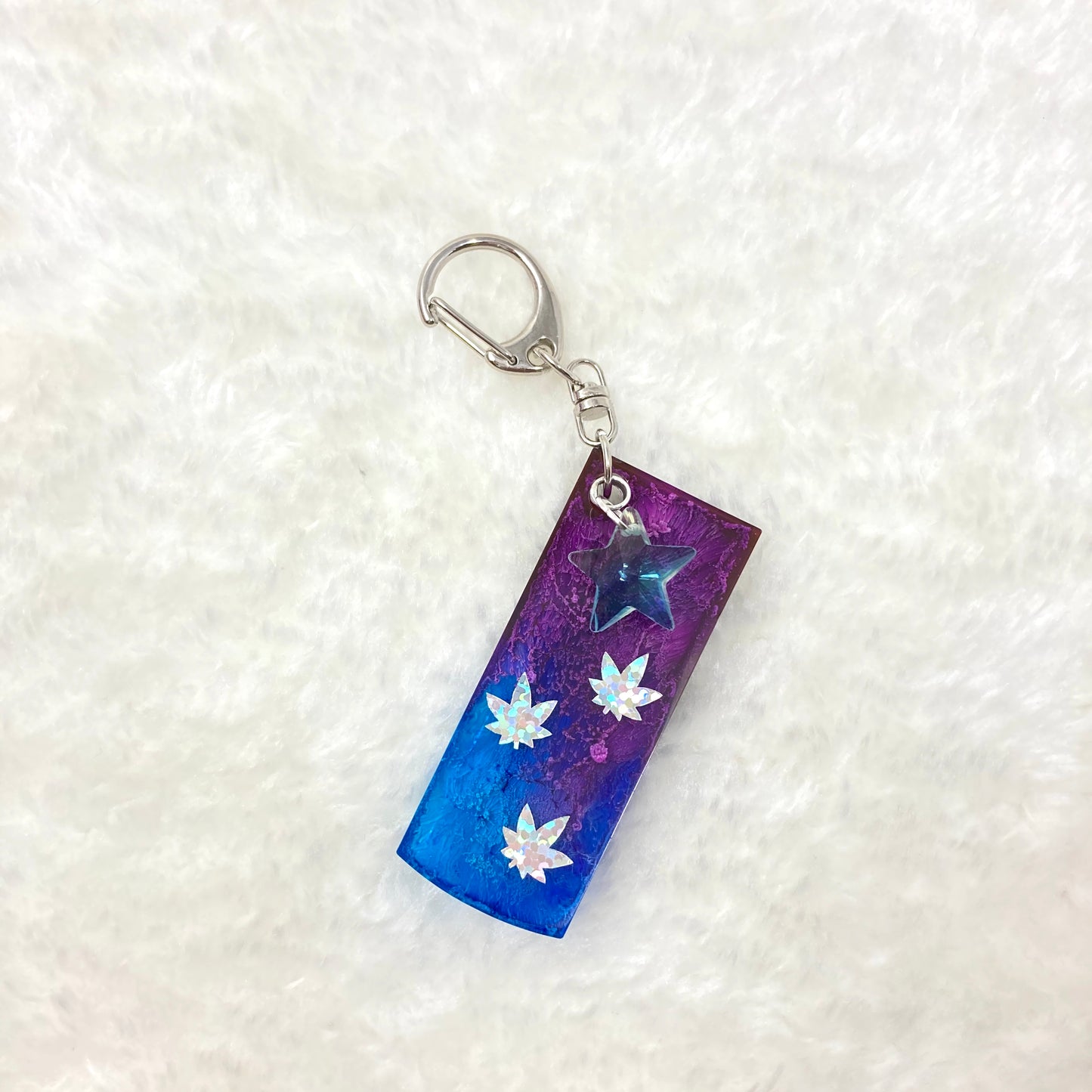 **Free with any purchase over $60** MISFIT Resin and handmade confetti keychains - limit 1 per customer