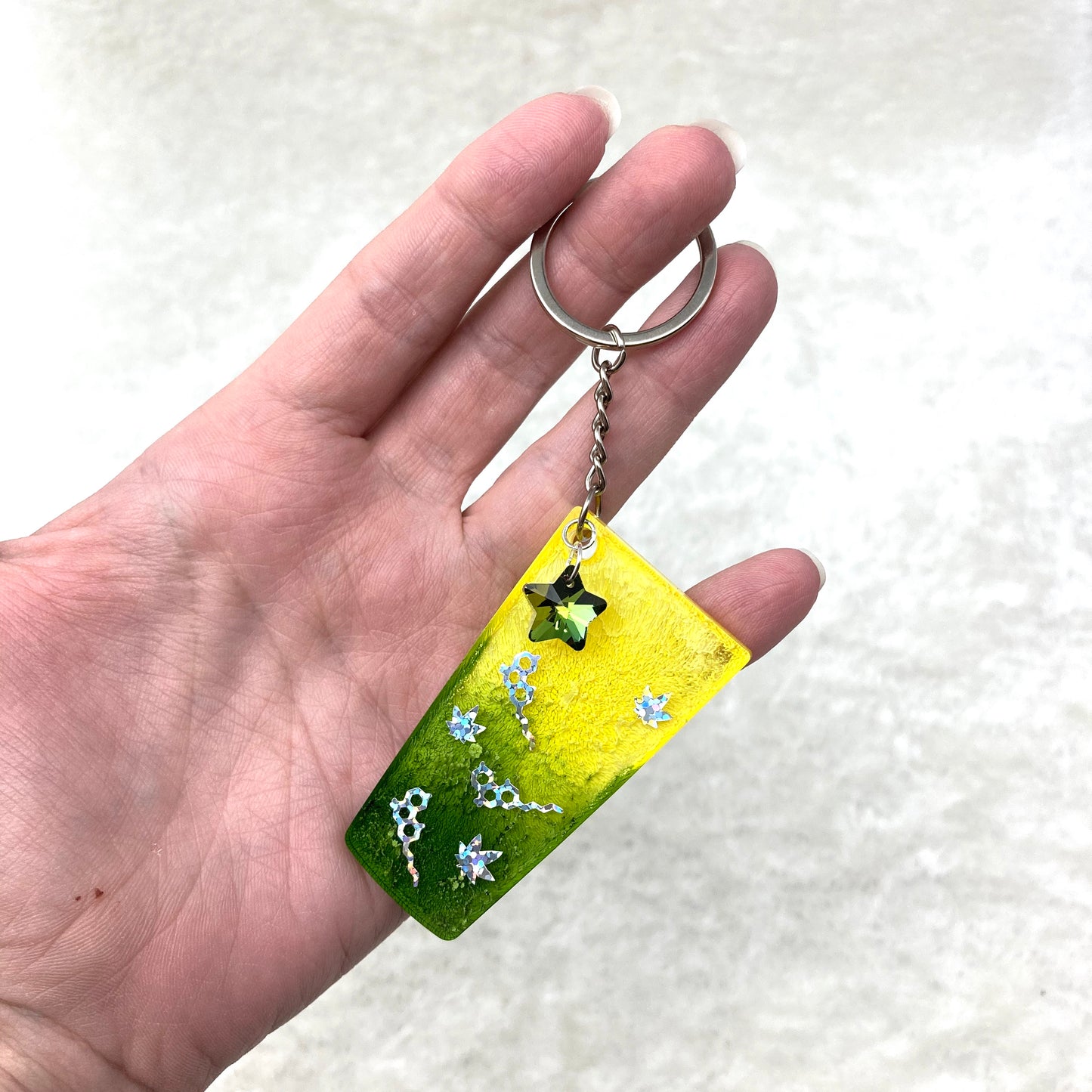 **Free with any purchase over $60** MISFIT Resin and handmade confetti keychains - limit 1 per customer