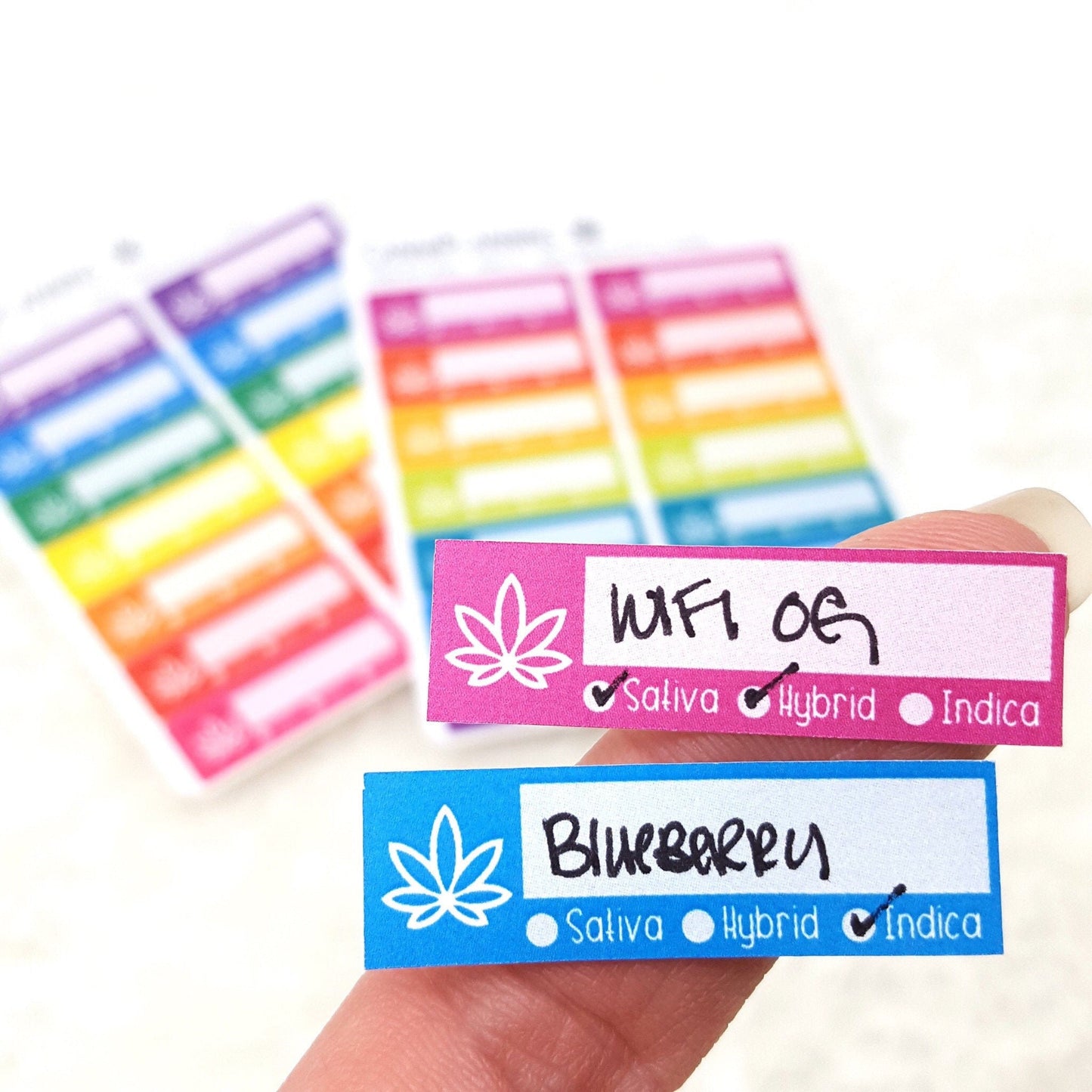 Marijuana Strain Tracker Label Stickers *Retiring Product - final stock*