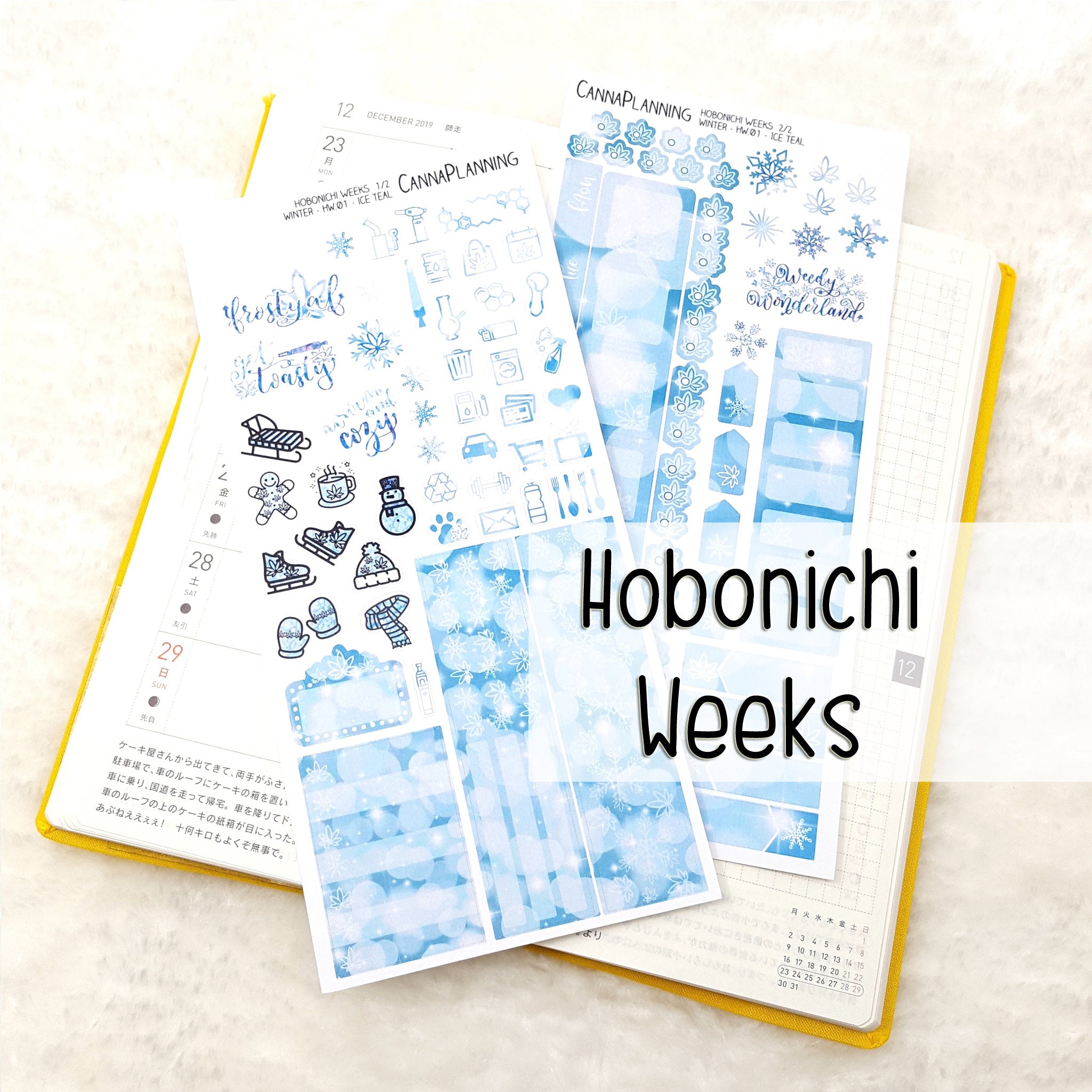 Sticker Kits - Hobonichi Weeks – CannaPlanning