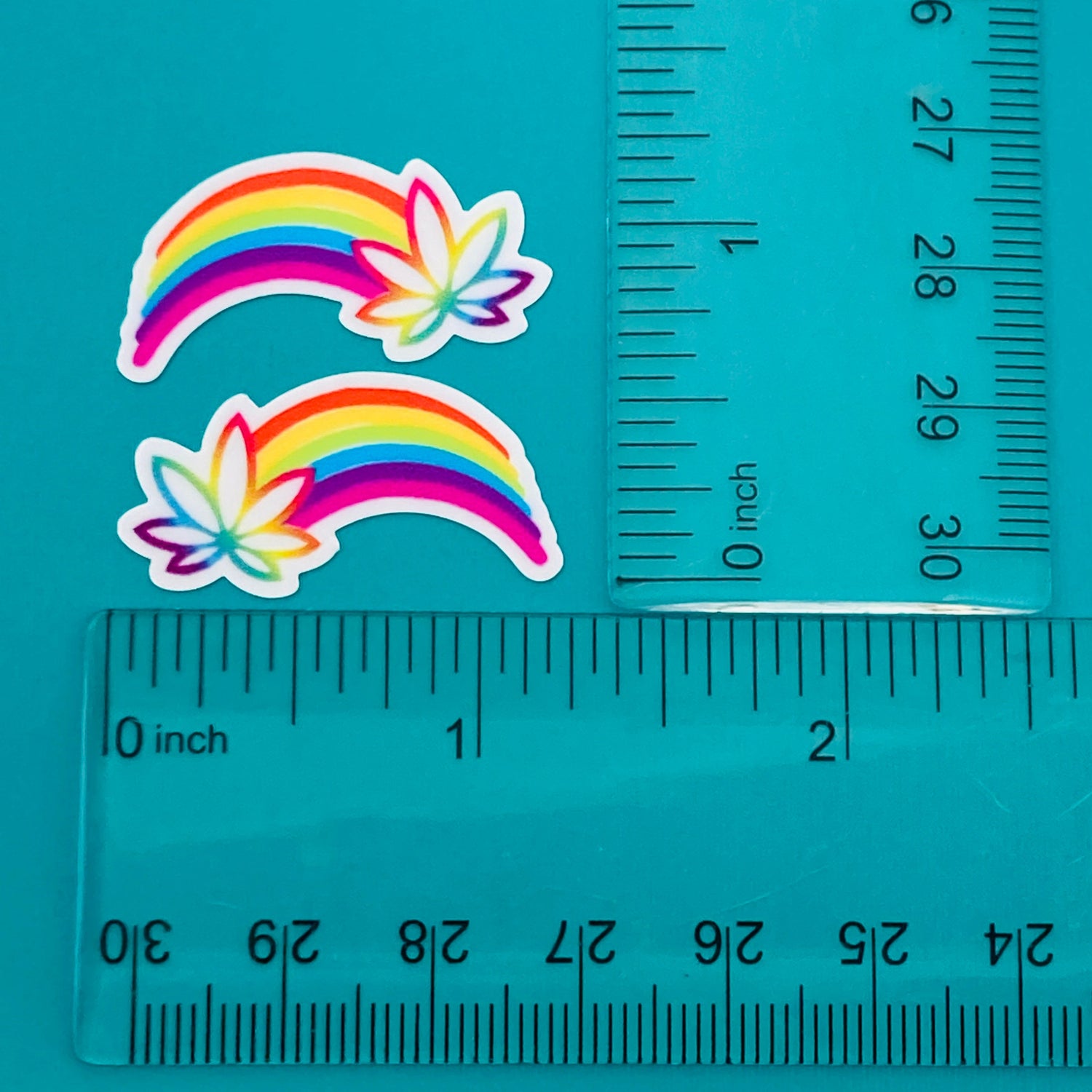 Weed Leaf Rainbow stickers (Premium Vinyl) *Retiring Product - final s –  CannaPlanning